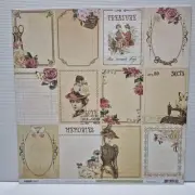 Kaisercraft "Mademoiselle - Ladylike" - 12 x 12 - Scrapbook Paper