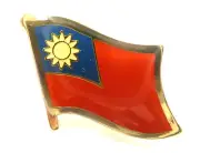 Taiwan Flag Lapel Pin / Taiwan Flag