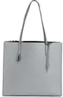 Marc Jacobs The Grind Leather Tote Bag ~NWT~ Rock Grey