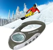 SustVita Digital Altimeter Barometer, Portable Thermometer with Multifunctional Features for Outdoor Activities and Weather Monitoring