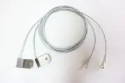 1970-71 Barracuda & Challenger Convertible Side Hold Down Tension Cables - Pair