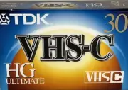 TDK VHS-C 30 HG Ultimate NOS Brand New