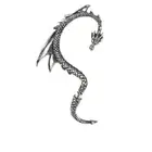 Alchemy Gothic The Dragon's Lure Right Ear Wrap Pewter Punk Occult Alternative