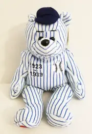 Reggie Jackson Big Apple Bear "LOU GEHRIG 4" Baseball MLB NY Yankees #381 of 10k