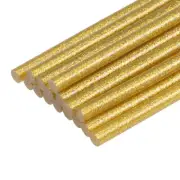 Mini Hot Glue Gun Sticks 4-inch x 0.27-inch for Glue Guns, Glitter Gold 16pcs