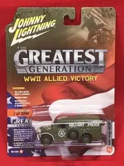 Johnny Lightning Greatest Generation WWII Military Police Dodge WC54