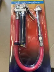 Air Tire Inflator W/ Pressure Gauge