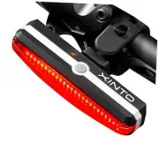 Ultra Bright Bike Light,USB Rechargeable Waterproof Sport LED Red Fits On Any
