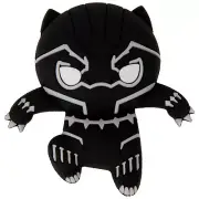 Black Panther Chibi 3D Foam Magnet Black