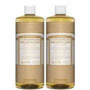 Dr. Bronner's Sandalwood and Jasmine Pure-Castile Liquid Soap Duo
