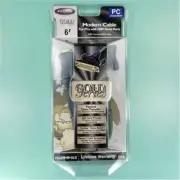 NEW Belkin F2L088-06 DB9-F DB25-M Serial Modem Cable 6FT