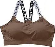 [Hiliby] Bra for Women Sexy Sports Bra Tops for Top Fitness Yoga Female Pad Sportswear Vest Tank Tops Sport Push Up Bralette Top Workout Tops Women