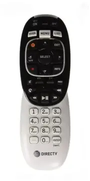 DIRECTV RC73 IR/RF REMOTE CONTROL FOR GENIE HR44 & CLIENT C41 W/BATTERIES NEW