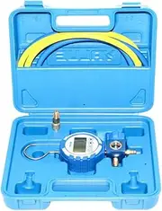 Digital Refrigerant Meter Electronic Pressure Gauge Air Conditioning Add Fluoride Tools VDG-S1