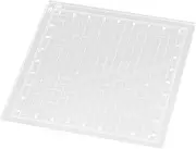 Clay Pressing Board Clay Sculpture Tool Polymer Clay Mat Backing Board for Shaping, 10cmx10cmx0.4cm