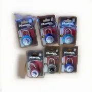 Lot of 6 Master Lock Combination Padlock BLUE 1530DCM - NEW SEALED