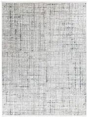 Phoenix White & Blue Modern Rug