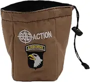 Warlord Games 101st US Airborne Bolt Action Dice Bag, Beige, Dice Bag