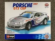 Bburago 1997 Porsche GT3 Cup 1:24 Scale Metal Kit Made In Italy FREE SHIPPING