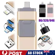 4 in 1 High Speed USB Multi Drive Flash Drive for iPhone Android and Compute