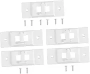 PEPLAYTAL 5pcs Light Switch Guards Safety Lock Covers Durable Protective Covers for Protecting Lights Circuits from Accidental Switching Easy to Install Guards
