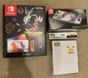 Nintendo Switch Pokemon Bundle OLED + Switch Lite + Collectors Item BRAND NEW!