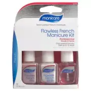 Manicare Nails French Manicure Kit 12ml x 3