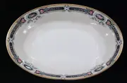 LENOX COSMOPOLITAN BONE CHINA KENT GARDENS OVAL VEGETABLE BOWL 9 1/2" LONG NEW