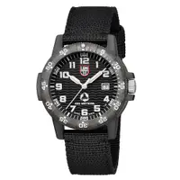 在飛比找PChome24h購物優惠-LUMINOX 雷明時 TIDE系列腕錶–黑/白 44mm 