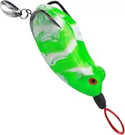 Frog Lures | Realistic Silicone Fishing Frogs - Fish Supplies Equipment for Deep Sea Freshwater Saltwater Crappie Walleye Pike Musky