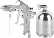 Respicefinem High Atomization Air Paint Sprayer Gun Made of Excellent Stainless Steel for Furniture Automobile Glue with Efficient Spraying Lightweight Design and Easy Installation