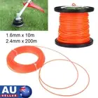 Trimmer Line 1.6mm 2.4mm Whipper Snipper Cord Brushcutter Red Nylon Mowers Wire~