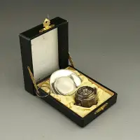 在飛比找Yahoo!奇摩拍賣優惠-原包裝日本純銀茶濾 銀茶漏 日本古董銀器 老銀器