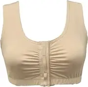 [Alessandra B] Adaptive Bra - Easy On Velcro Front Closure, Wide Straps, Elastic Underbnand