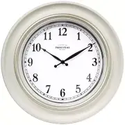 Presentime & Co. 16" Malmo Modern Wall Clock, Wall Décor, Silent No Ticking