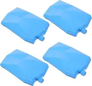 4Pcs Reusable Ice Packs for Lunch Boxes Fillable Cooler Ice Bags for Outdoor Activities Pe Material for Reliable Use for Breastmilk Storage