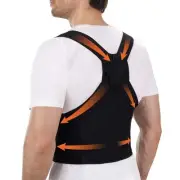 Back Brace Posture Corrector for Men and Women - Adjustable Full Back Brace P...