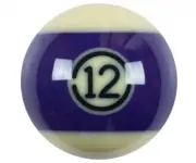 Individual Aramith #12 Tournament Replacement Pool Ball - RBAT