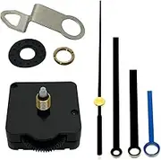 New Quartz 6168 Ticking Tide Time Clock Movement Mechanism Motor Black Hands