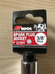 PK Tool Extra Long Spark Plug Socket 3/8 16mm 12 point 250mm