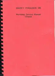 Massey Ferguson 185 Chassis workshop manual (photocopy)