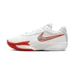 【NIKE 耐吉】AIR ZOOM G.T. CUT ACADEMY EP 男鞋 平民版 籃球鞋 白紅色(FB2598101)