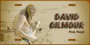 DAVID GILMOUR Pink Floyd ART LICENSE PLATE
