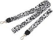DOITOOL 2Pcs Cellphone Hanging Rope Durable Stylish Lanyards with Looped Buckle for Secure Phone Attachment for Daily Use and Phone Decoration Leopard Print