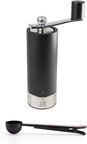 Isen U'Select Salt & Pepper Mill Gift Set, 18Cm-7In, Black - with Stainless Stee