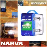 Narva H4 12V 60/55W Everlife Halogen Headlight Globes Bl2 Blister Pack of 2