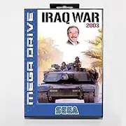 Royal Retro Iraq War 2003 16bit MD Game Card For Sega Mega Drive/ Genesis with Retail Box-(NTSC-U)