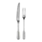 Charingworth Fiddle Vintage Table Fork, Knife x 24