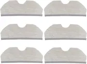 [Sgizoku] Mop Pads for Narwal Freo X Plus Robot Vacuum Cleaner - 6Pack Washable and Reusable Microfiber Mop Pad Accessories Replacement Part