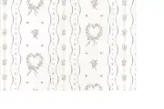 Dollhouse Wallpaper Schumacher Loverly Stripe #MG166D2